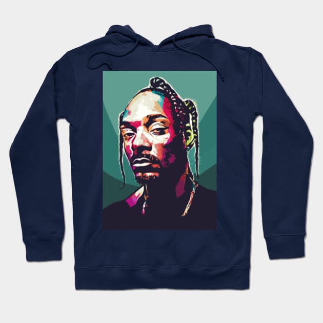 Snoop Dogg Hoodie by Creativedy Stuff